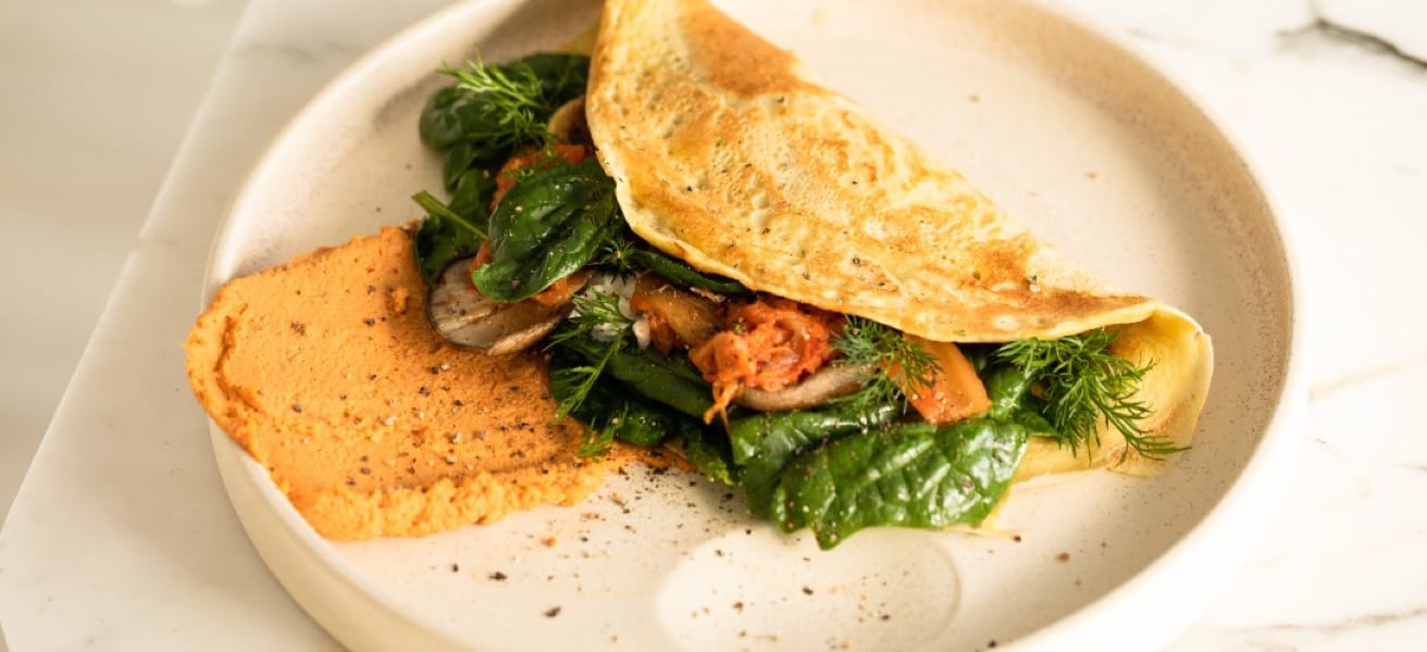 An image of a tasty omelette.